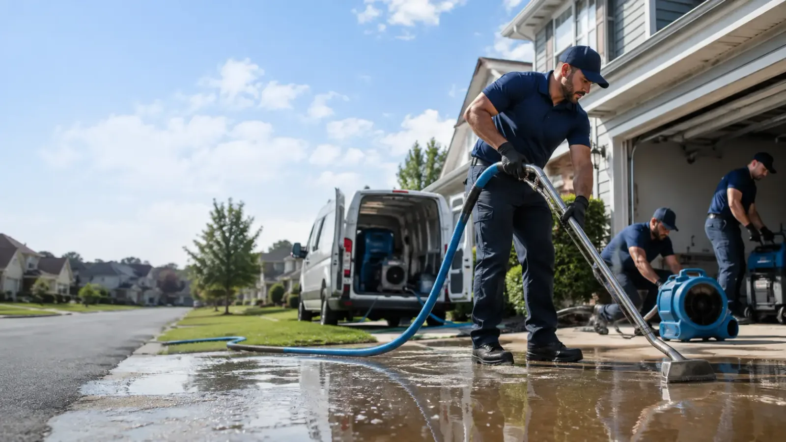 Flood Water Remediation in San Gabriel, CA